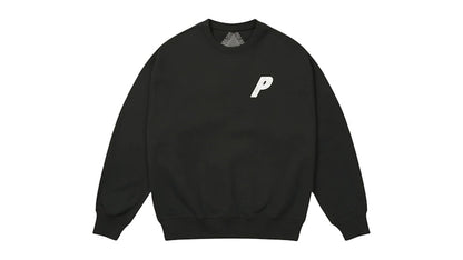 Palace P3 Chain Puff Crew Black