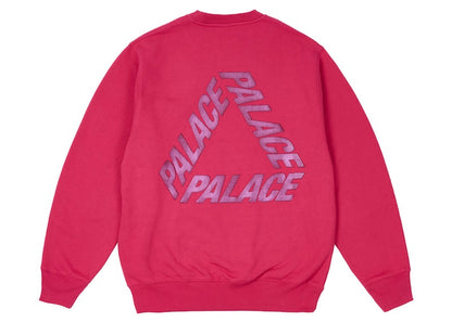 Palace P3 Glitter Crew Berry Red