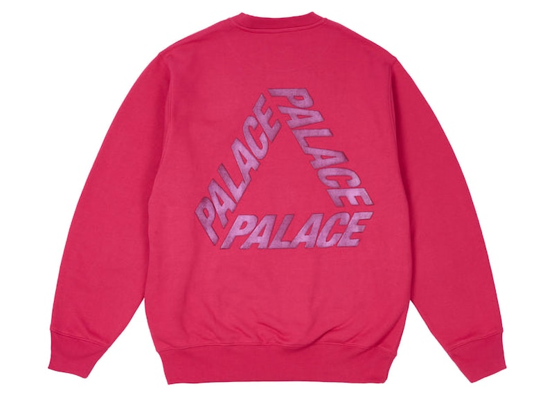 Palace P3 Glitter Crew Berry Red