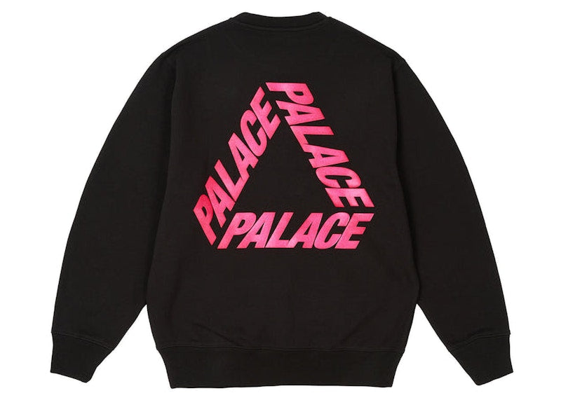 Palace P3 Glitter Crew Black