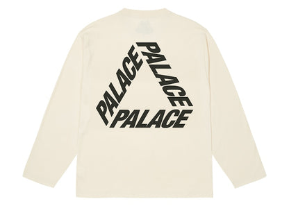 Palace P3 Longsleeve Soft White