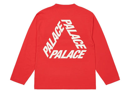 Palace P3 Longsleeve Tomato Red