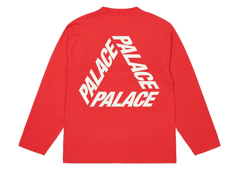 Palace P3 Longsleeve Tomato Red