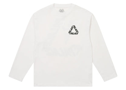 Palace P3 Longsleeve White