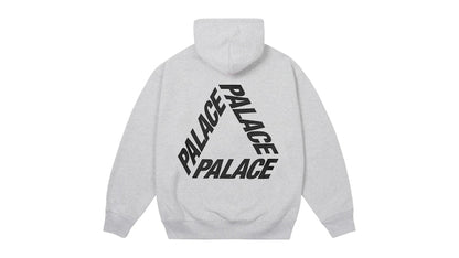 Palace P3 Print Hood Grey Marl