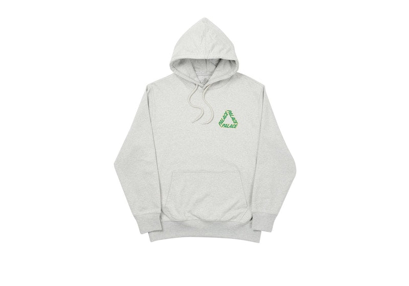 Palace P3 Team Hood Grey Marl