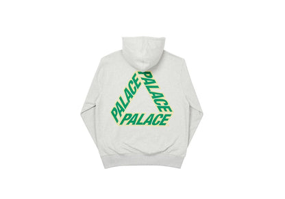 Palace P3 Team Hood Grey Marl