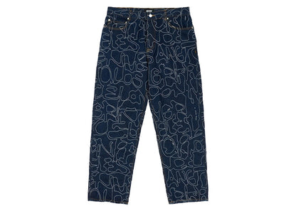 Palace P45 Splat Jean Indigo