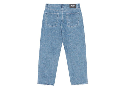 Palace P45 Splat Jean Stone Wash