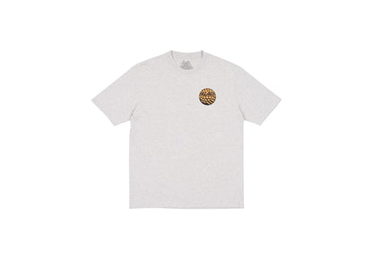 Palace P45 T-shirt Grey Marl/Orange/Black