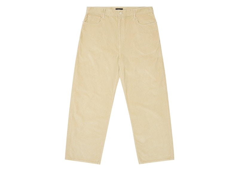 Palace P90 Baggy Cord Trouser Stone