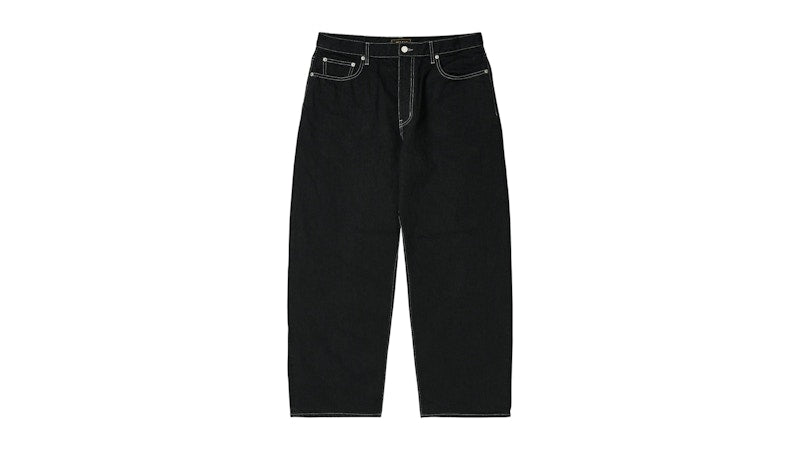 Palace P90 Baggy Script Jean Black Stone Wash