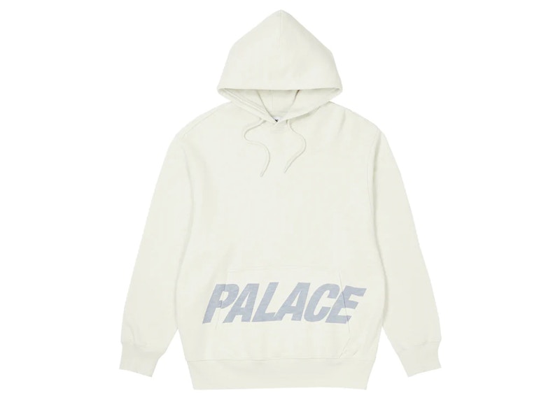 Palace PAL Pocket Slub Hood White