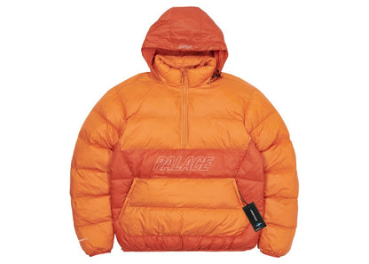 Palace PAL-TEX Half Zip Puffa Orange