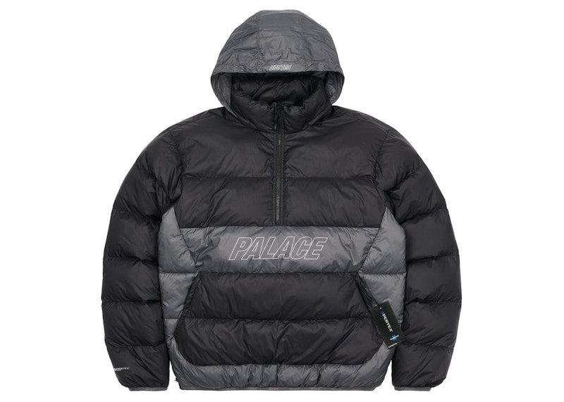 Palace PAL-TEX Half Zip Puffa Black