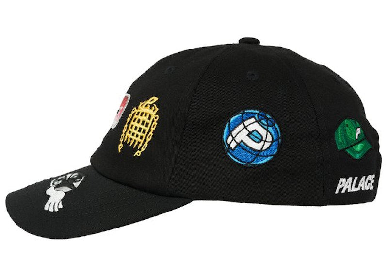 Palace PEZ 6-Panel Black