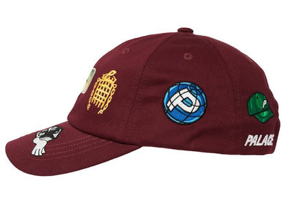 Palace PEZ 6-Panel Burgundy