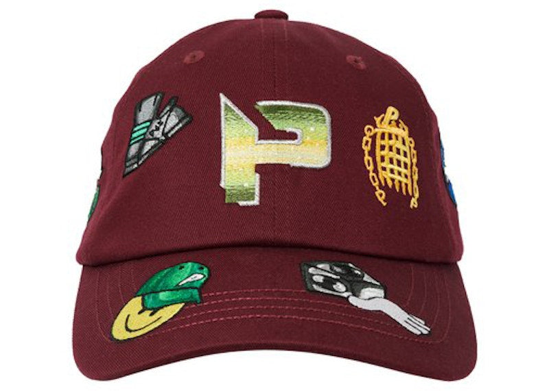 Palace PEZ 6-Panel Burgundy