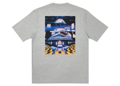Palace PEZ Angel of Palace T-shirt Grey Marl