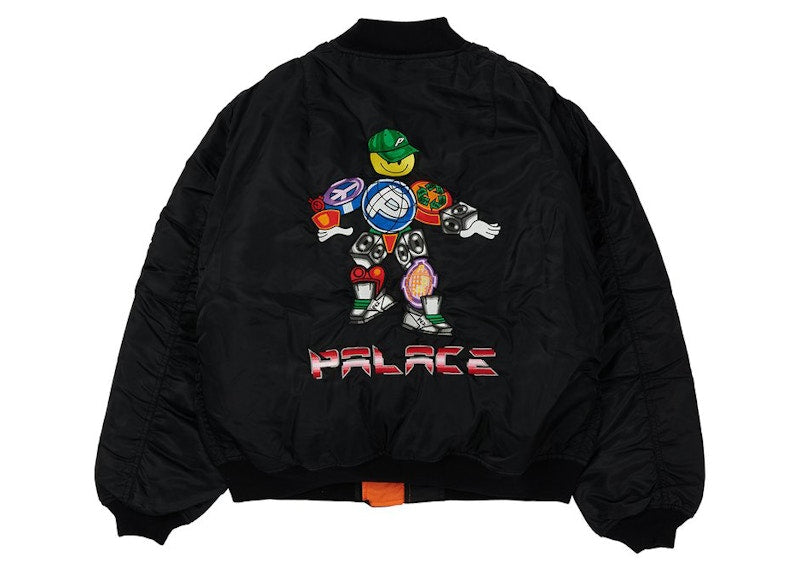 Palace PEZ Pezman MA1 Jacket Black