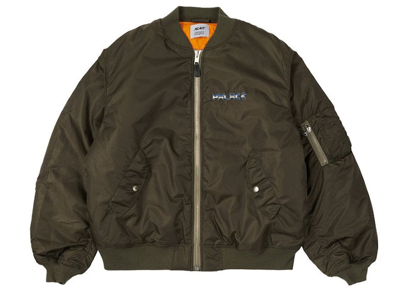 Palace PEZ Pezman MA1 Jacket Olive