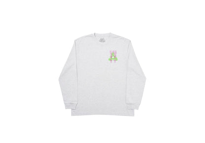 Palace Pair Of Hippys Longsleeve Grey Marl