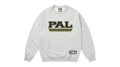 Palace Pal Athletics Crew Grey Marl