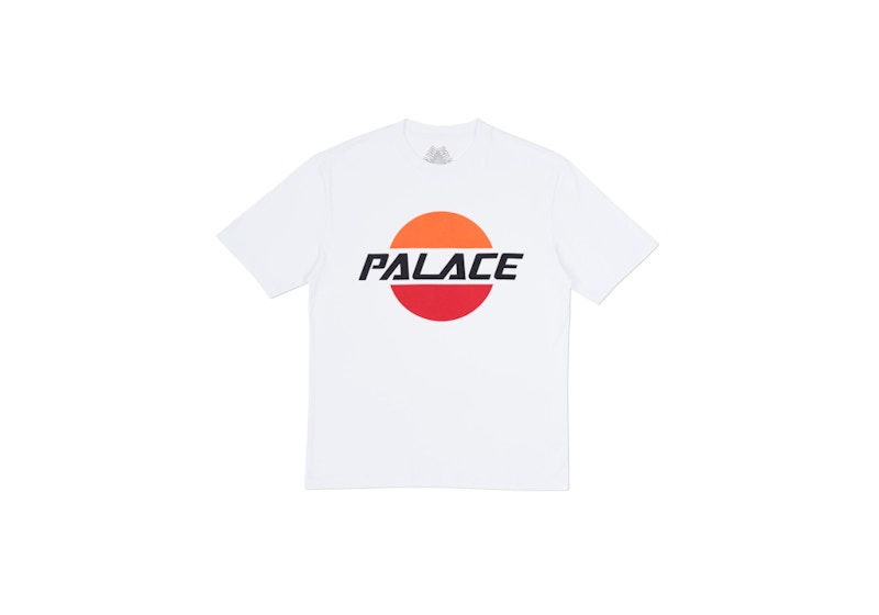 Palace Pal Sol T-shirt White/Orange/Black/Red