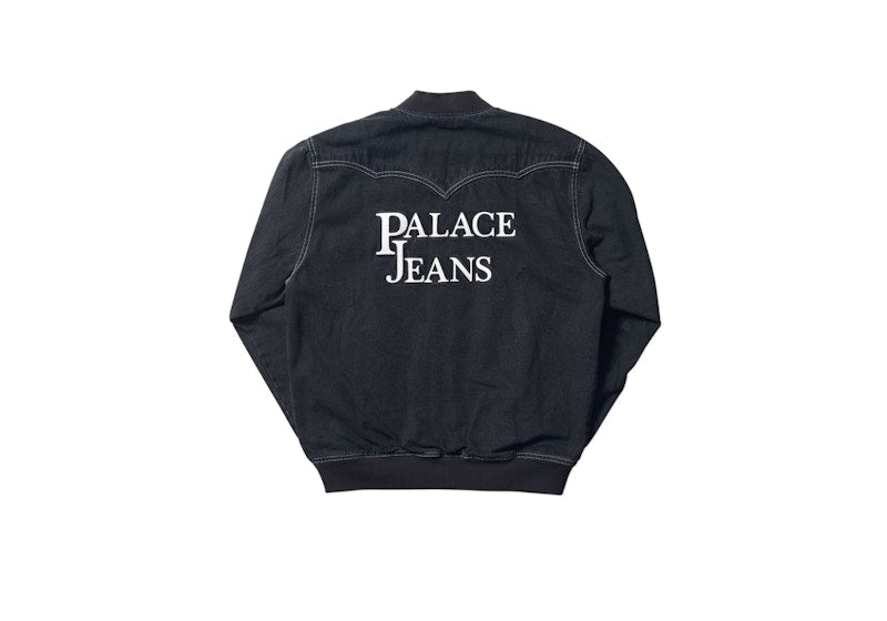 Palace Jeans Bomber Black Stone Wash