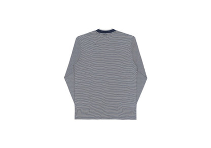 Palace Jeans Longsleeve Top Navy/White