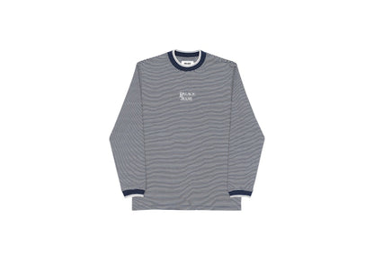 Palace Jeans Longsleeve Top Navy/White
