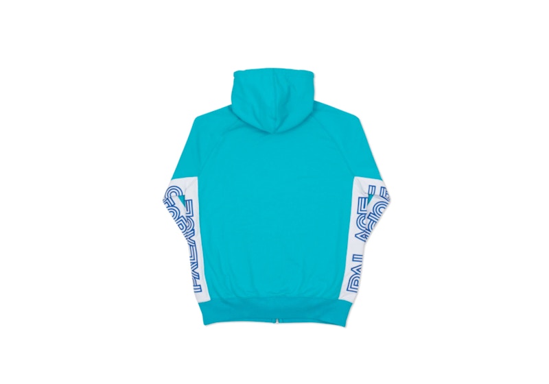 Palace Utopians Sport Zip Hood Aqua