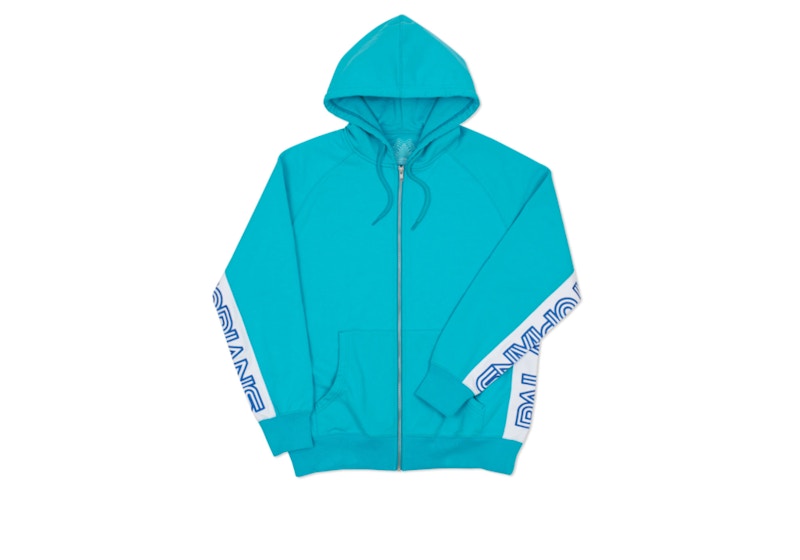Palace Utopians Sport Zip Hood Aqua