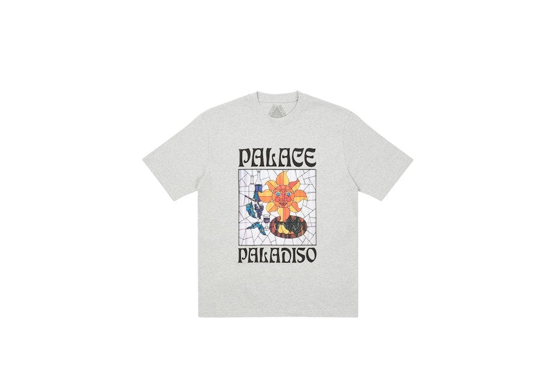 Palace Paladiso T-shirt Grey Marl
