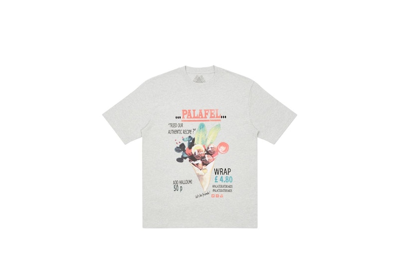 Palace Palafel T-shirt Grey Marl