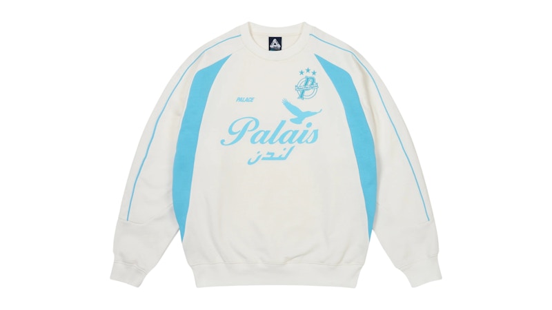 Palace Palais Pro-Team Crew White