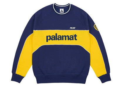 Palace Palamat Crew Navy/Yellow