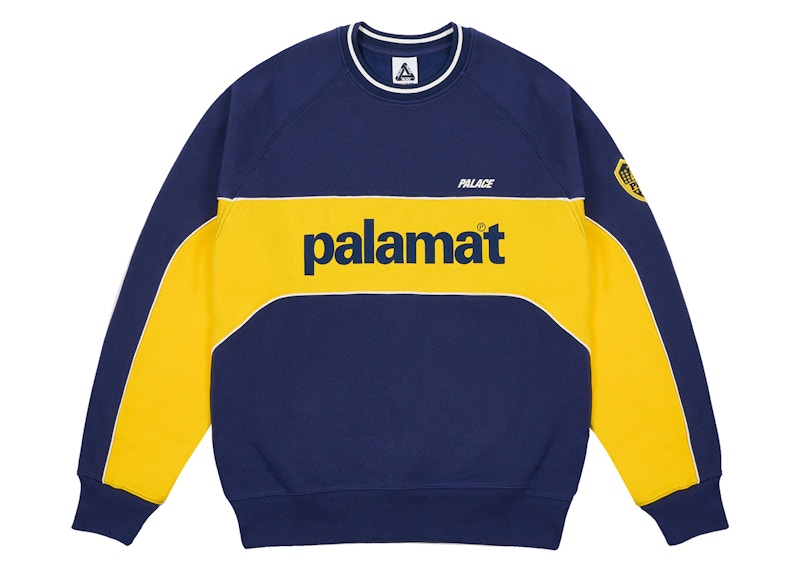 Palace Palamat Crew Navy/Yellow