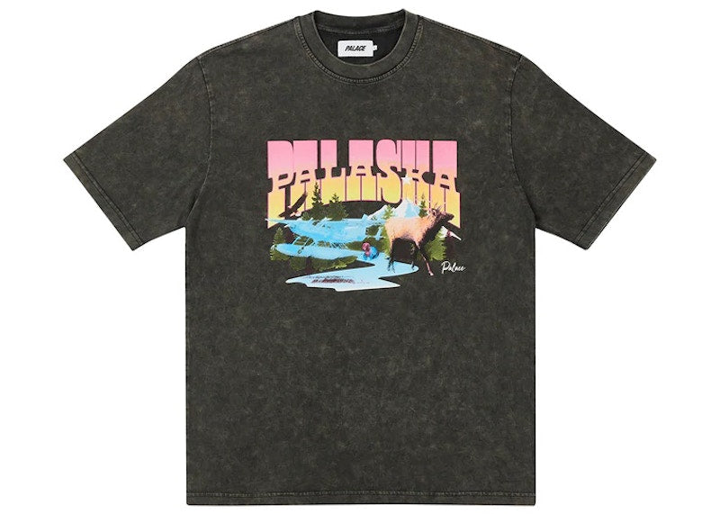Palace Palaska Dye T-shirt Black