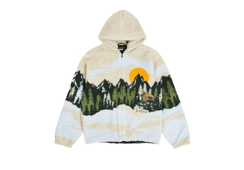 Palace Palaska Fleece Jacket Beige