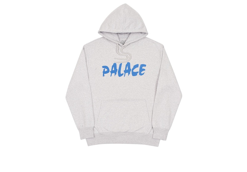Palace Palazer Hood Grey Marl