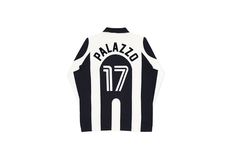 Palace Palazzo Knit White/Black