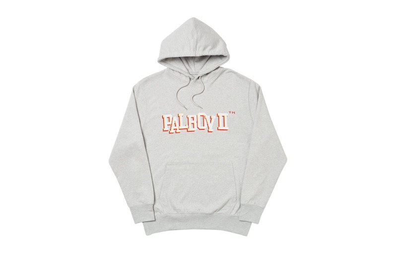 Palace Palboy Hood Grey Marl