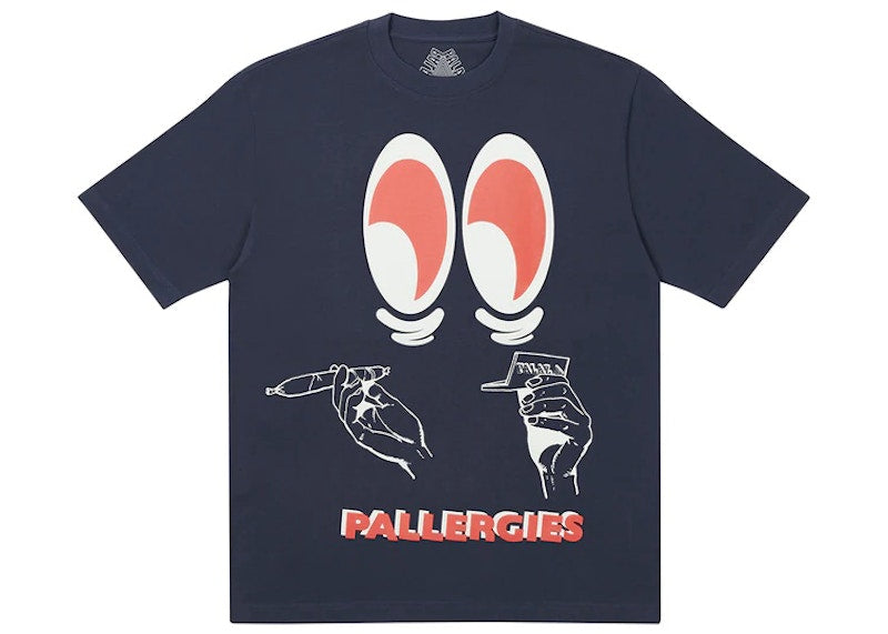 Palace Pallergies T-shirt Navy