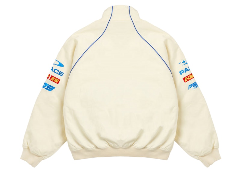 Palace Pally Rally Jacket Off White