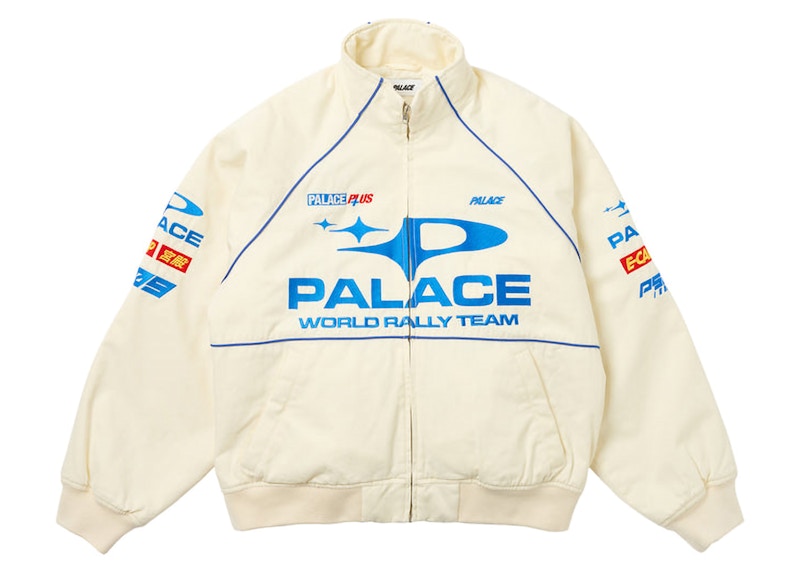 Palace Pally Rally Jacket Off White