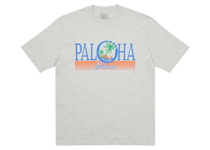 Palace Paloha T-shirt Grey Marl