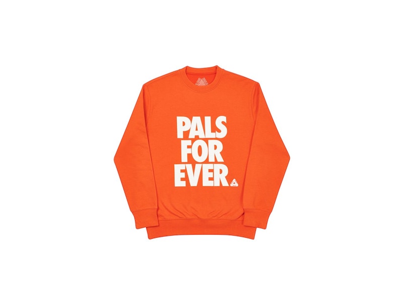 Palace Pals Crew Dark Orange