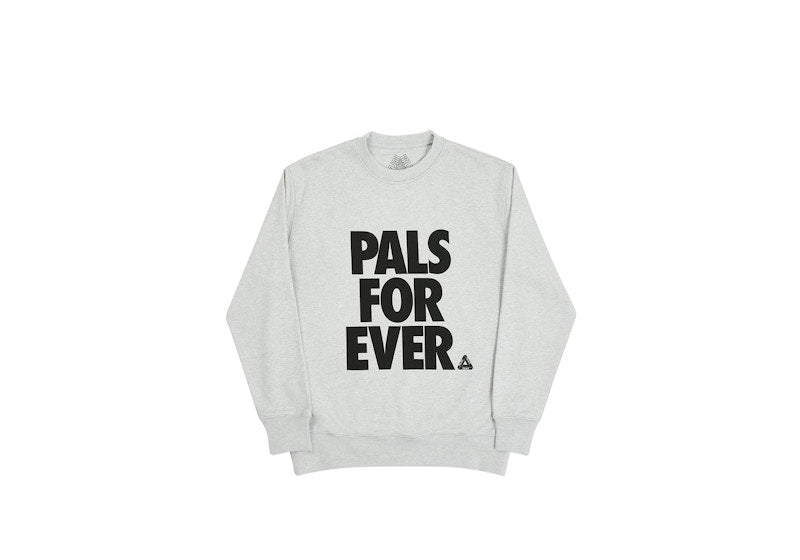Palace Pals Crew Grey Marl