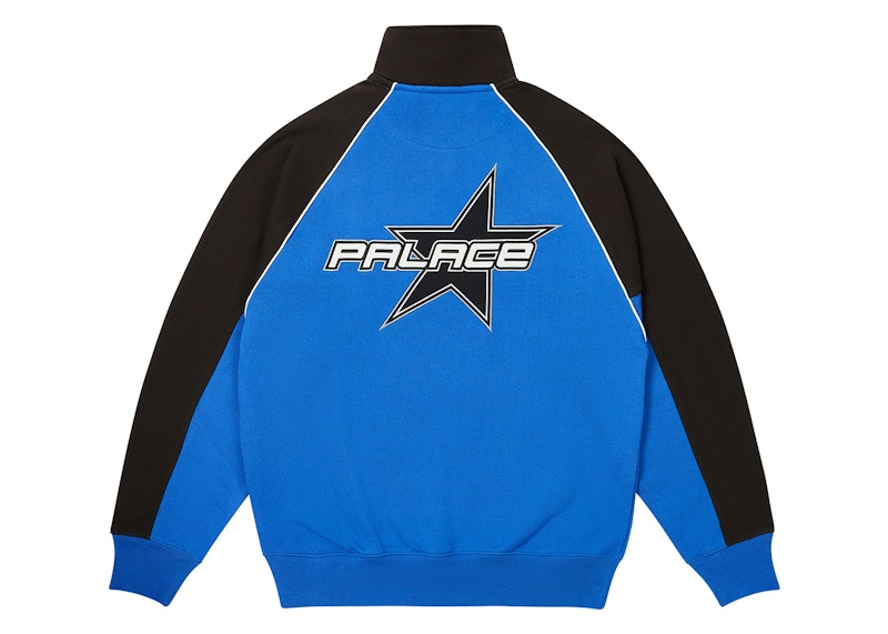 Palace Palstar 1/4 Zip Blue Berry